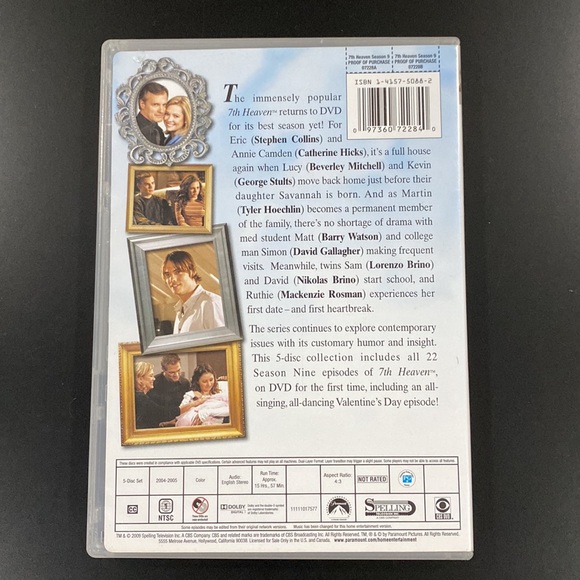 7th Heaven - The Complete Ninth Season - Picture 2 of 10